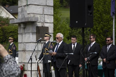 Predsednik Koroškega domoljubnega društva Franjo Malgaj Vladimir Ovnič.